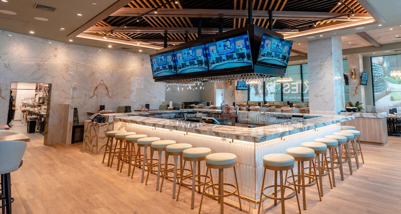 Moxies Boston Bar Area